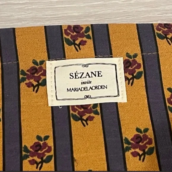 Sezane floral tote bag - Picture 2 of 4